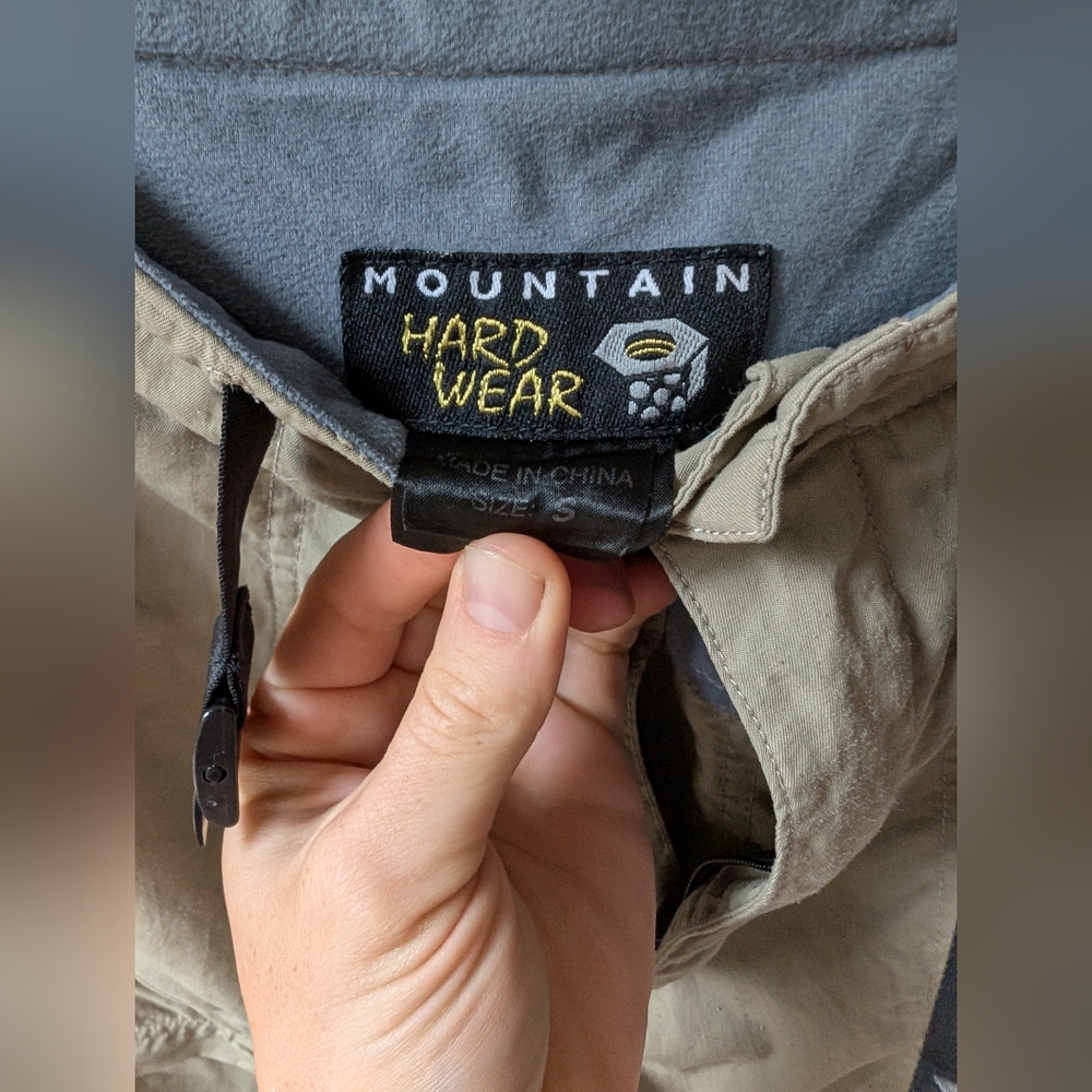Mountain Hardware Men's Small Nylon Cargo Pants Zip Off Leg